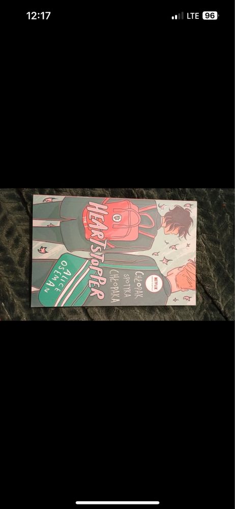 Książki/komiksy heartstopper tom 1,2,3,4 oraz nowela Nick i Charlie