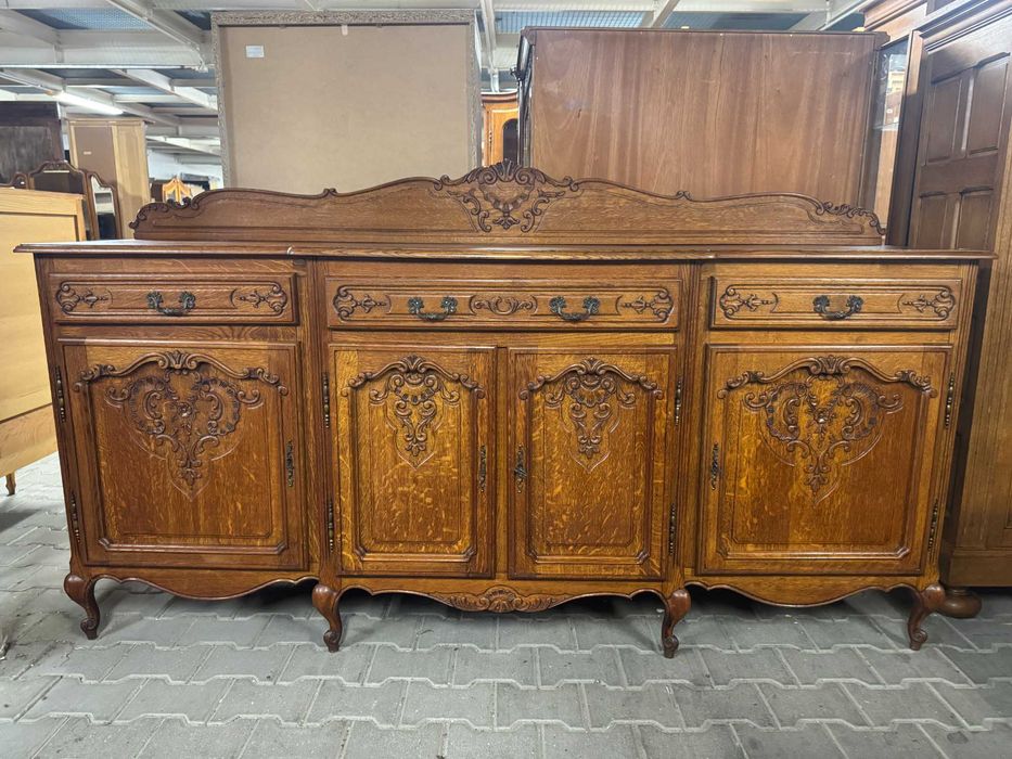 Komoda drewniana Ludwik komoda dębowa komoda ludwikowska