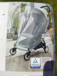 Siatka przeciw owadom na wózek dziecięcy  112x122cm