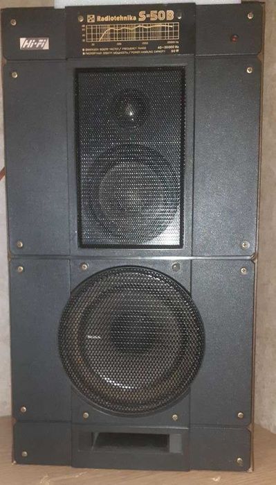 Колонки Radiotehnika S50B (под ремонт - замена твитеров)