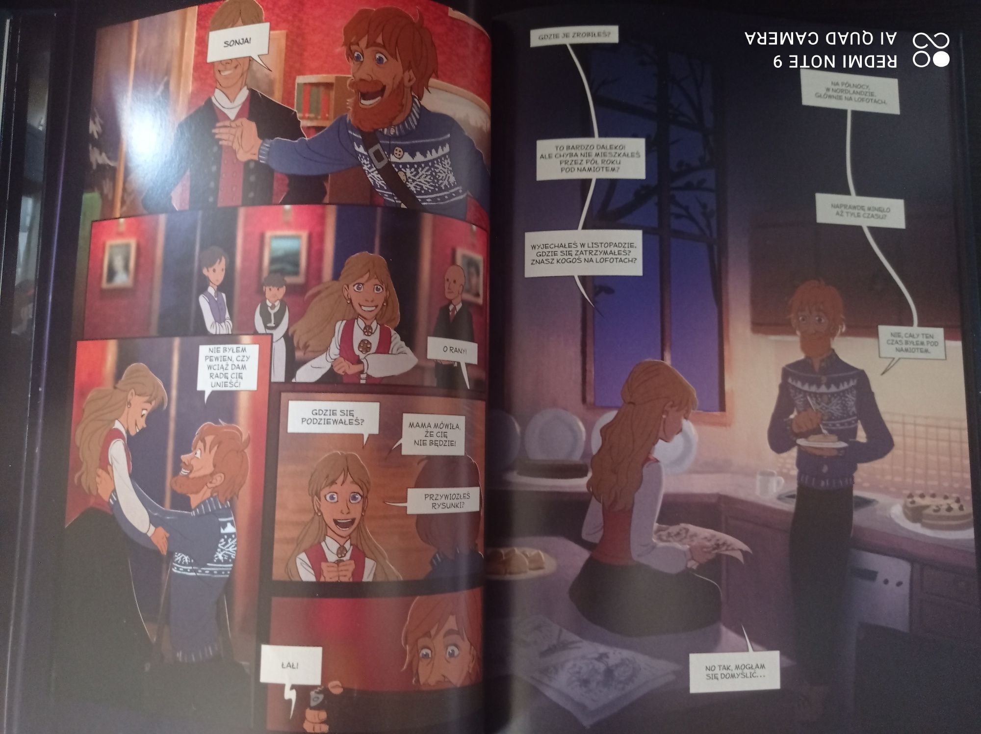 M. Falch Światła Północy cz. 1 W dolinie Trolli komiks dla dzieci