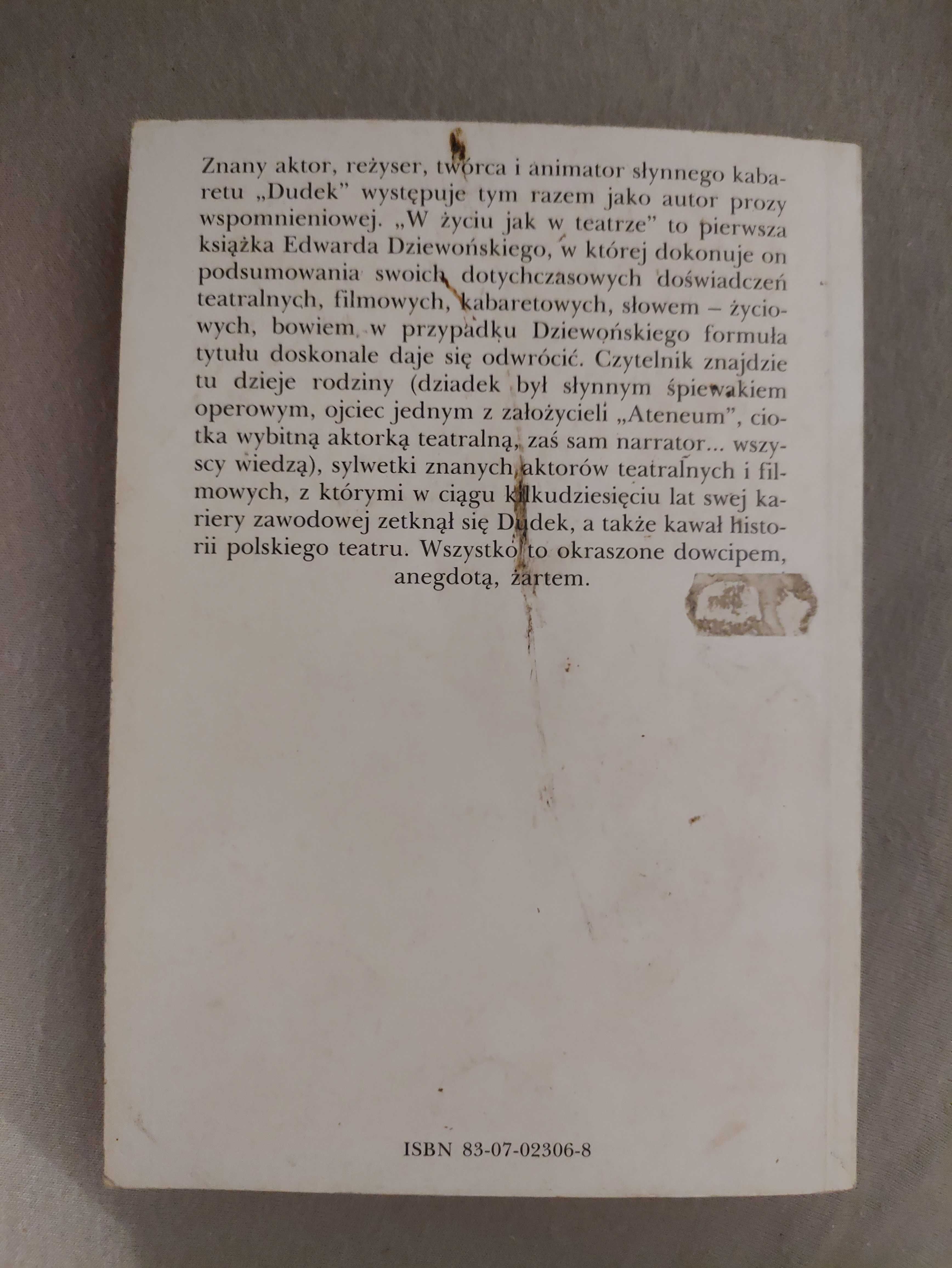 W życiu jak w teatrze - Edward Dziewoński
