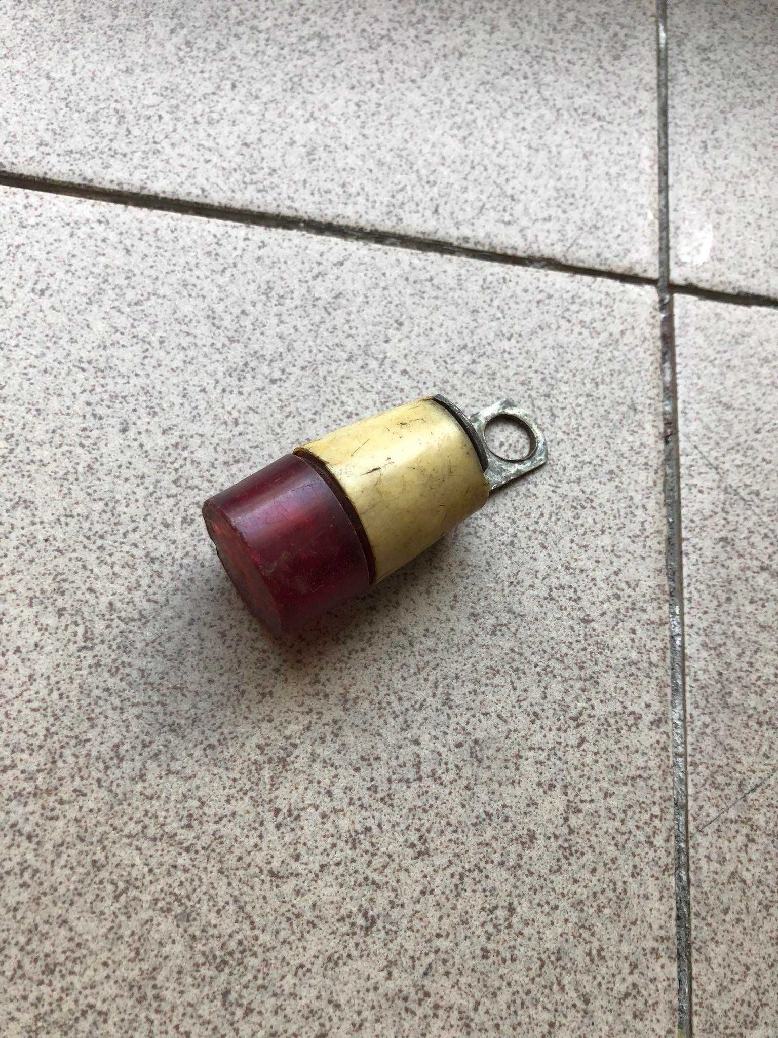 Stara tylna lampka rowerowa PRL