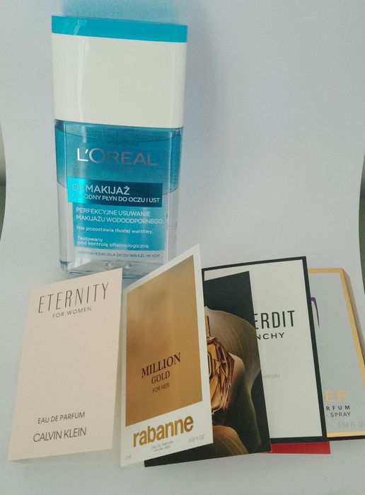 L'Oreal płyn dwufazowy do demakijażu  125ml plus perfumy