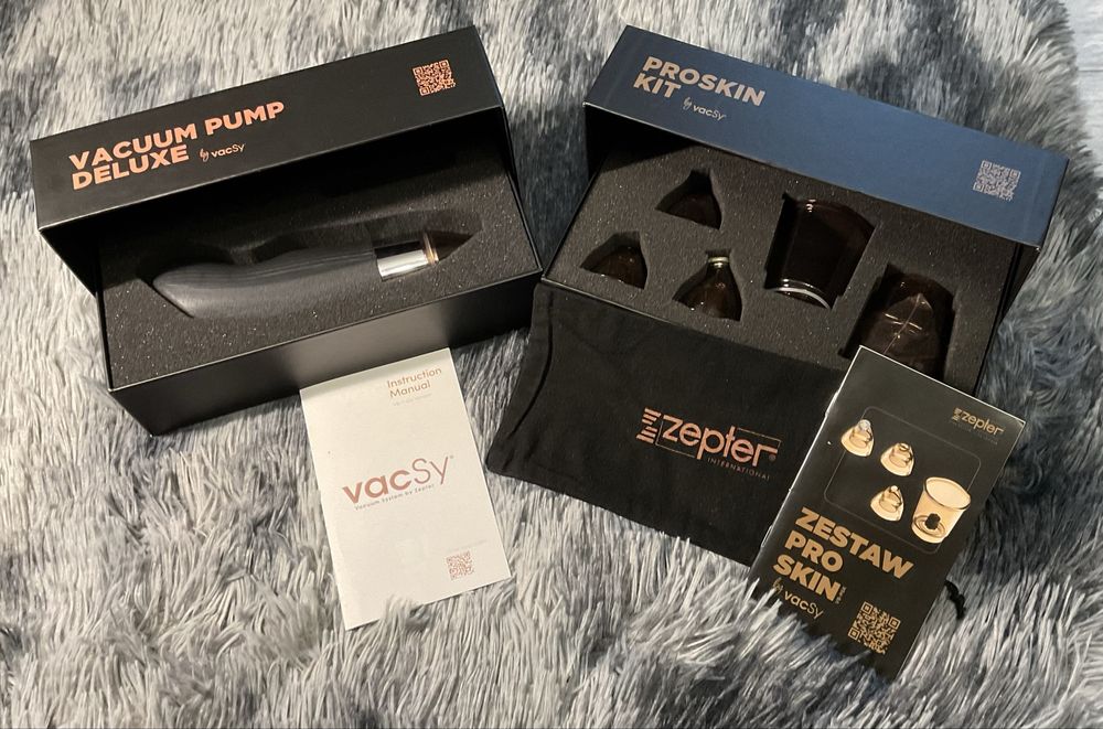 VacSY® Pompa Próżniowa Deluxe + Zestaw Pro Skin