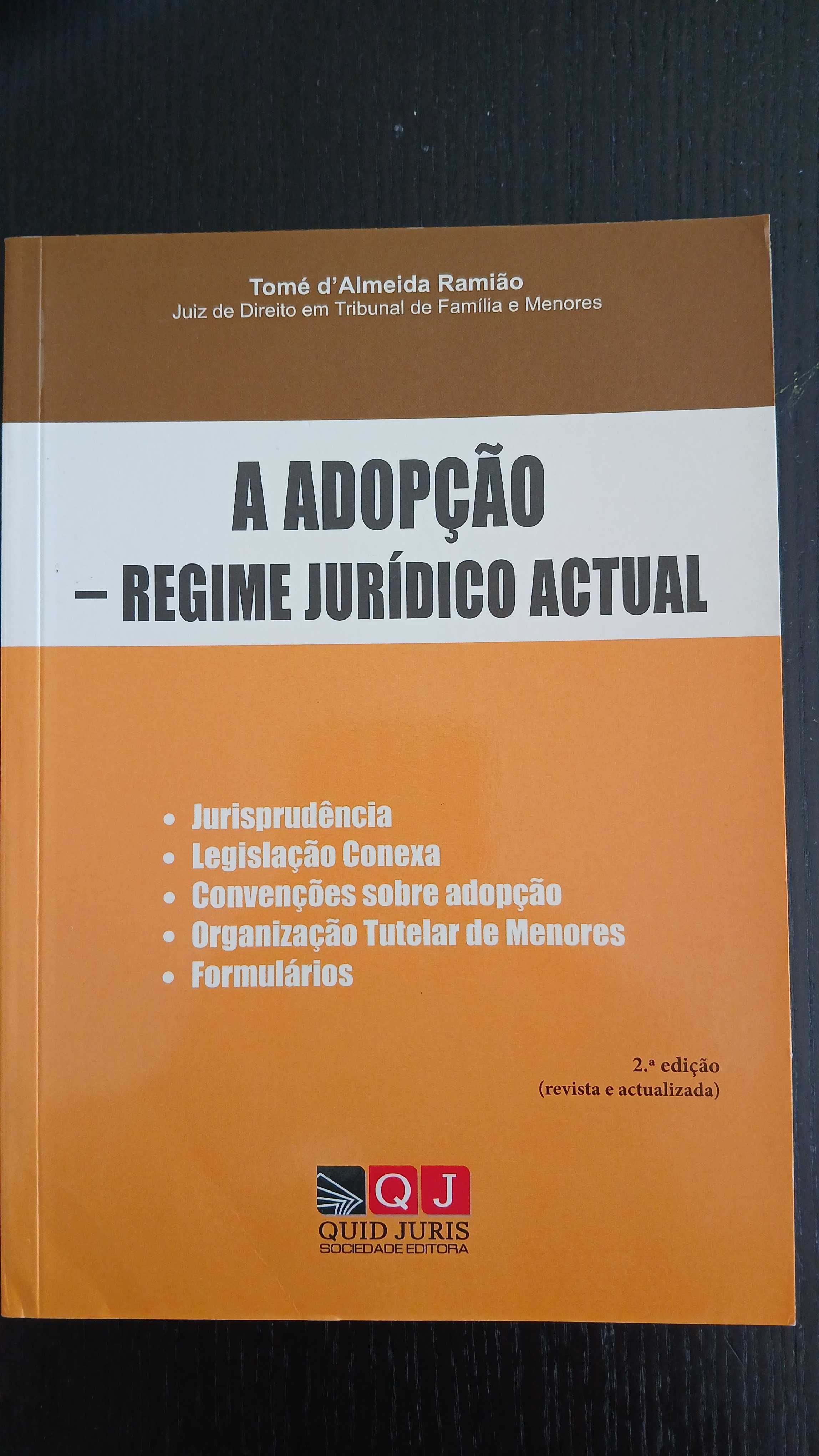 A adopção regime jurídico actual