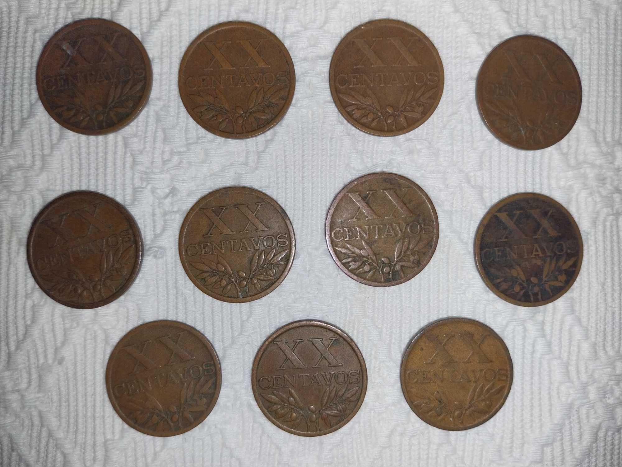 XX 20 Centavos - 1944, 1949, 1951, 1962