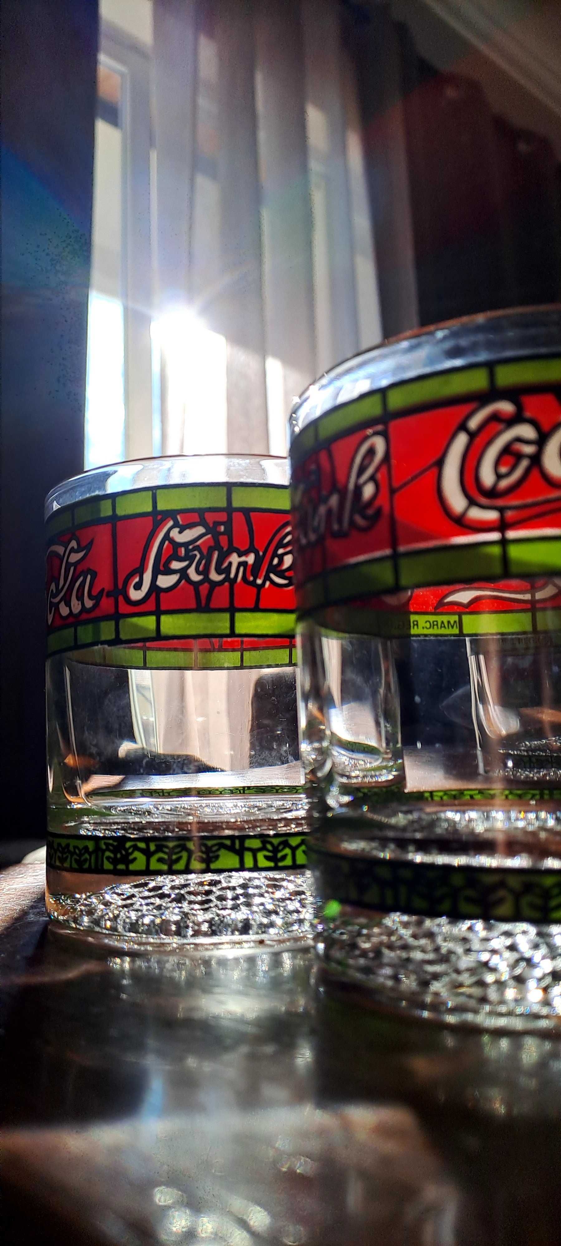 8 Copos Coca-Cola vintage