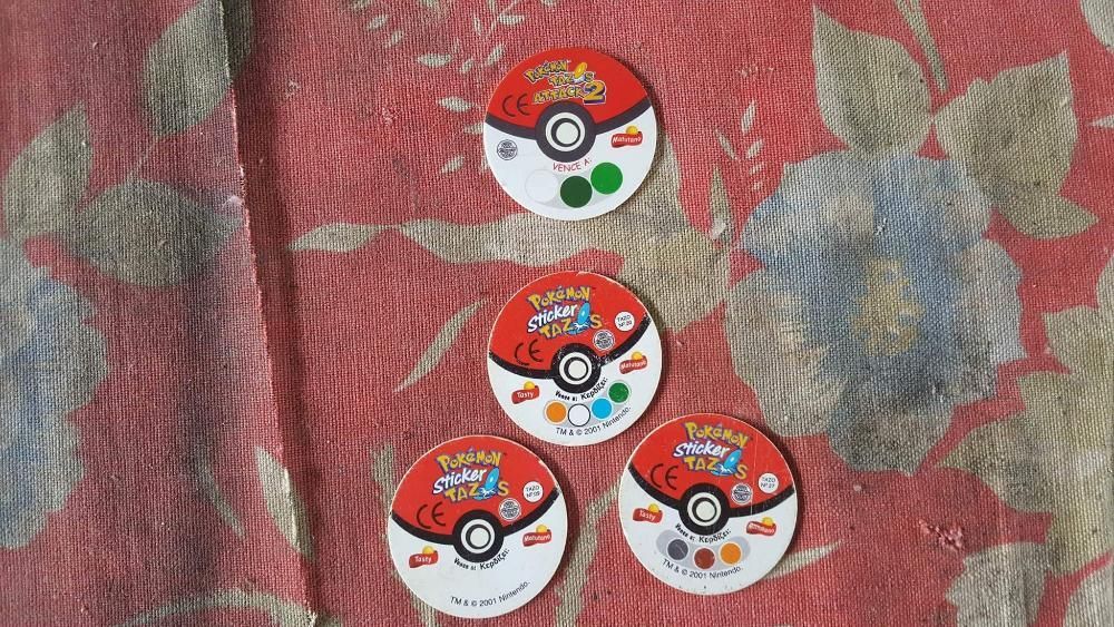 coleçao de tazos pokemon