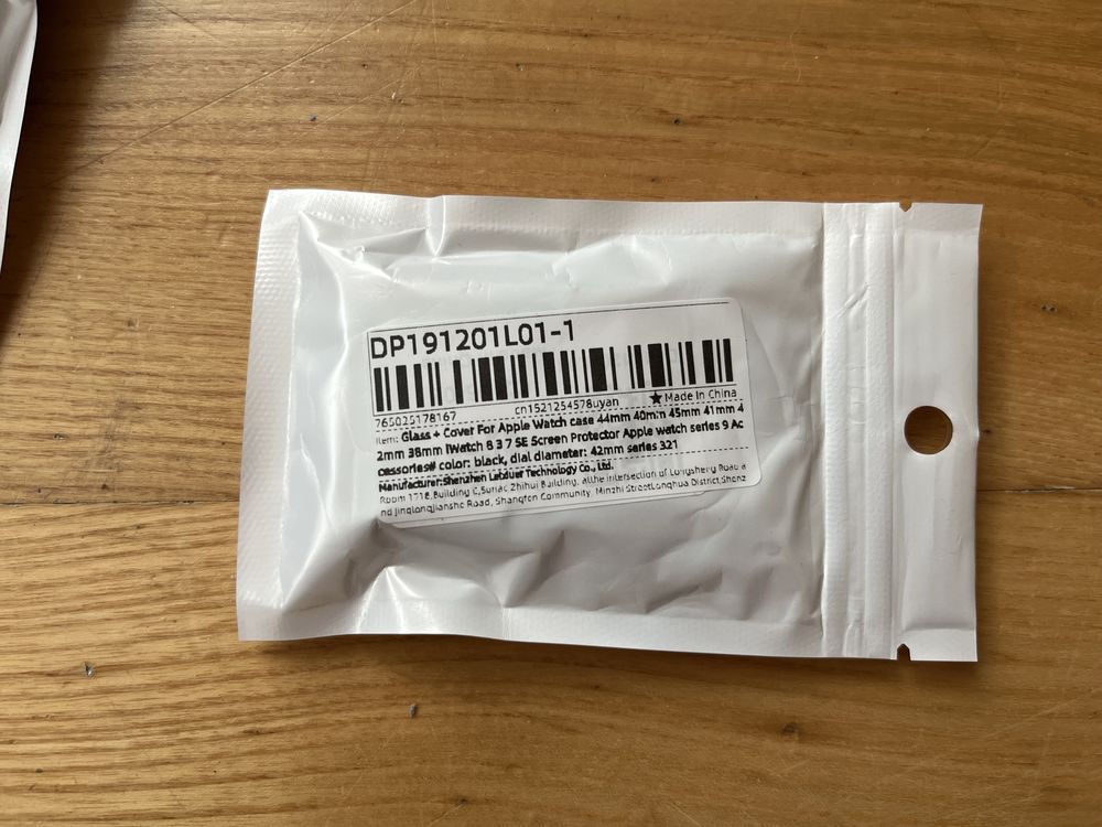 2 x Nowe szkło ochronne 42 mm Apple Watch