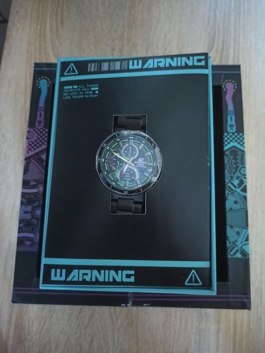 Годинник Casio EFS-S610CP-1A: Cyberpunk від Саsio!