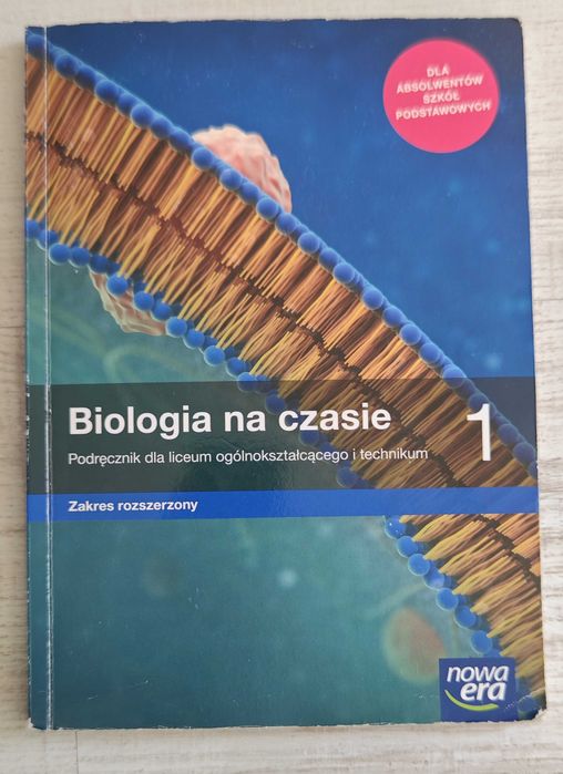 Biologia na czasie 1 zakres rozszerzony.