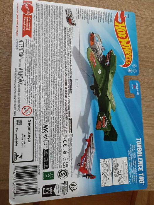 HVD95 Hot Wheels ciężarówka TURBOLENCE TUG bardzo rzadka!