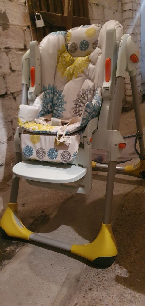 Chicco Polly Rose 2W1 Krzesełko Do Karmienia