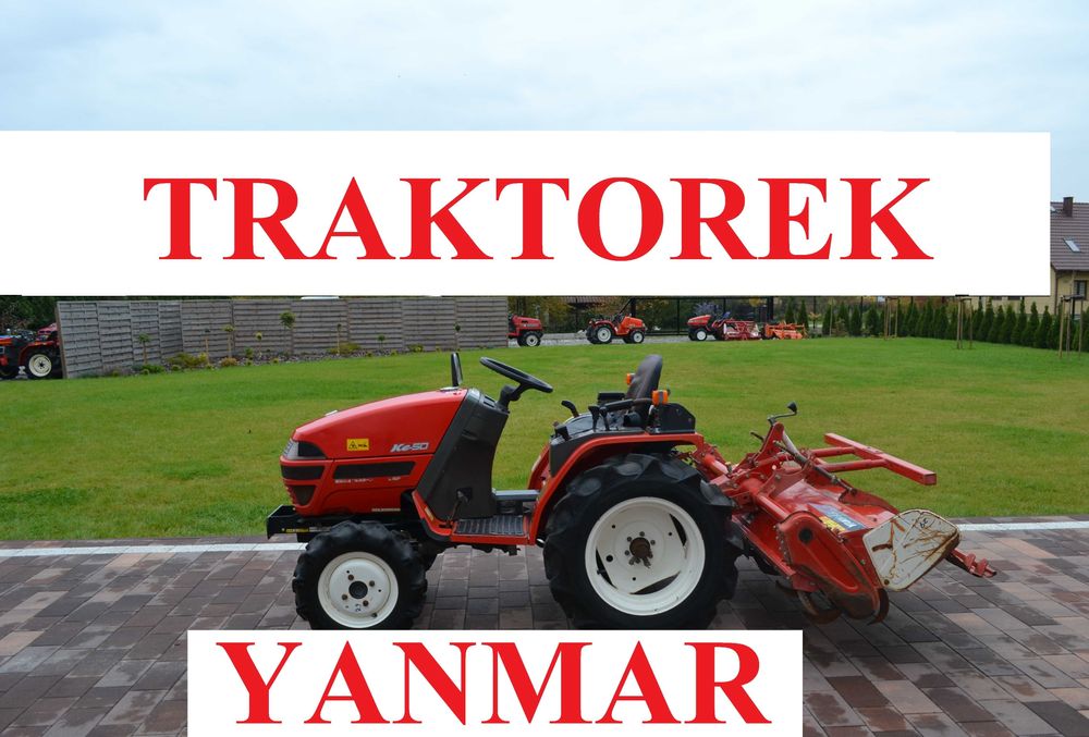 Yanmar Kubota Traktorek minitraktorek traktor