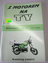 Książka katalog części Simson S51 S70 S53