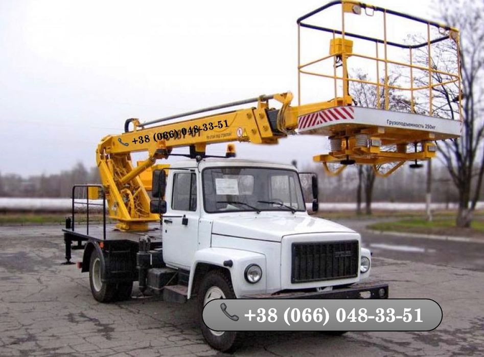 Оренда автовишки / Послуги автовишки - 17 м