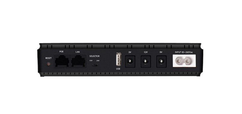 Безперебійне живлення для роутреа (ДБЖ) UPS DC1018P 10400mAh 5V/9V/12V