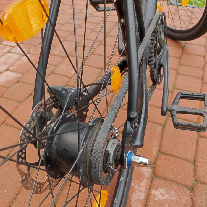 Rower miejski Canyon L/XL napęd na pasek, 8 biegów w piaście. Dowóz