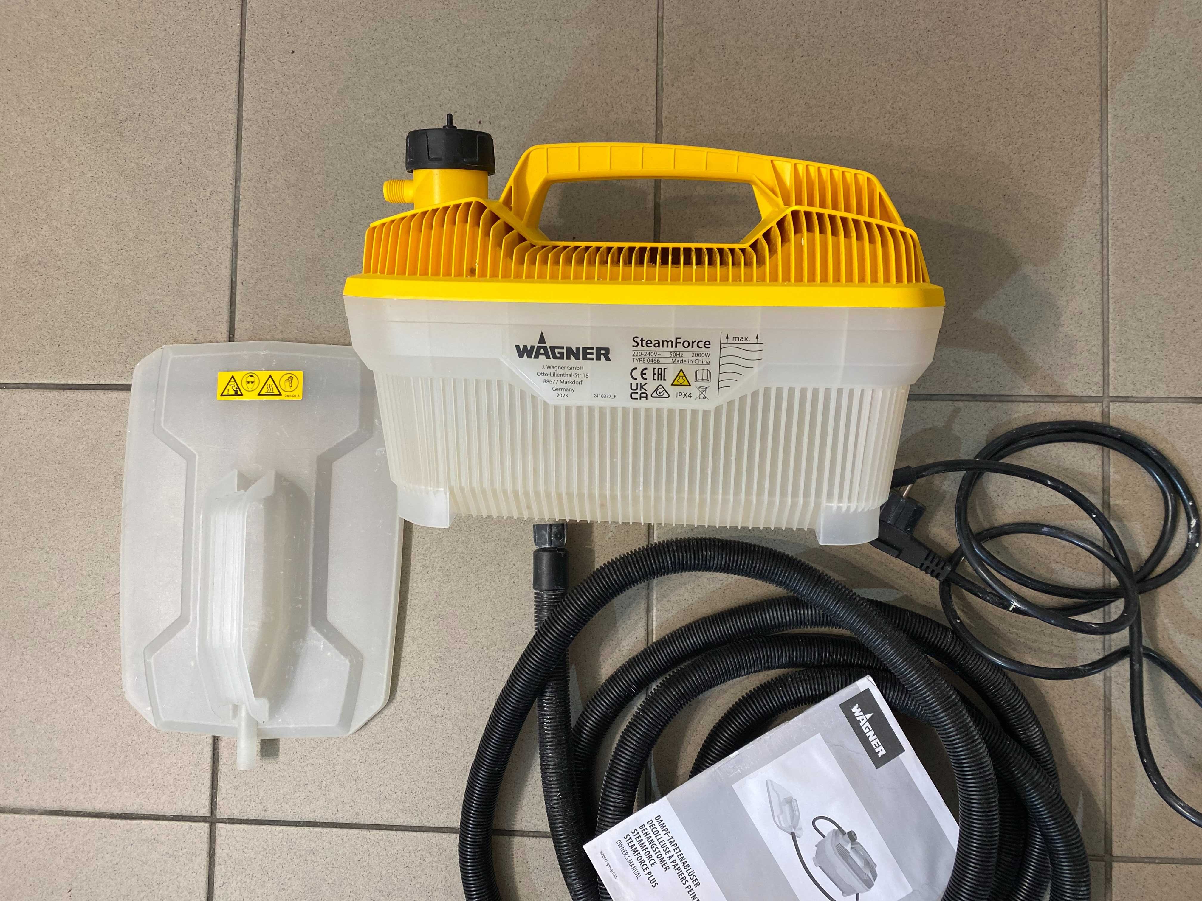 Parownica do usuwania tapet WAGNER STEAMFORCE 2000W 4L