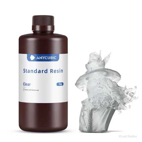 Фотополімерна високоточна смола Anycubic Standard Resin 1kg