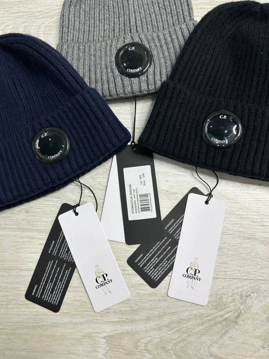 Шапка C.P. Company з лінзою | Шапка СП Компані, сіпі компані