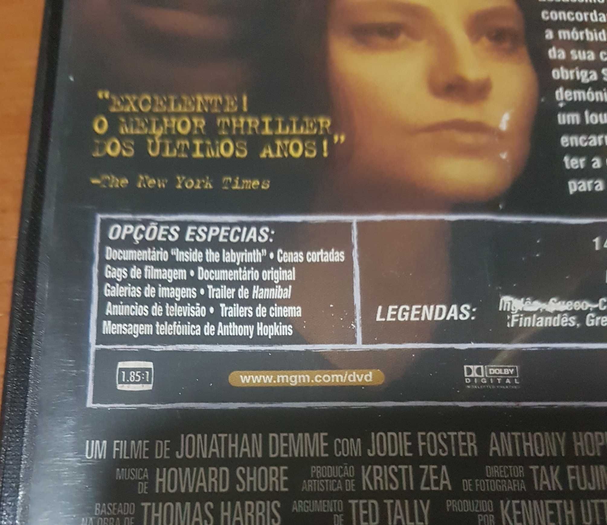 O SILÊNCIO DOS INOCENTES (Jodie Foster/Anthony Hopkins)Ed.Especial2dvd