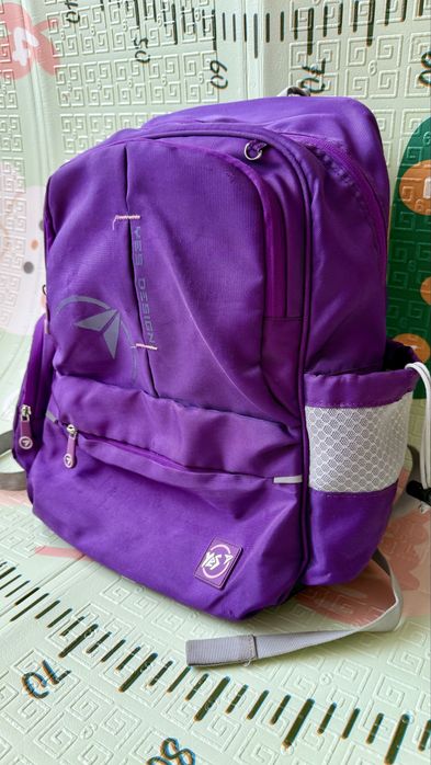 Фіолетовий шкільний рюкзак Yes з ортопедичною спинкою