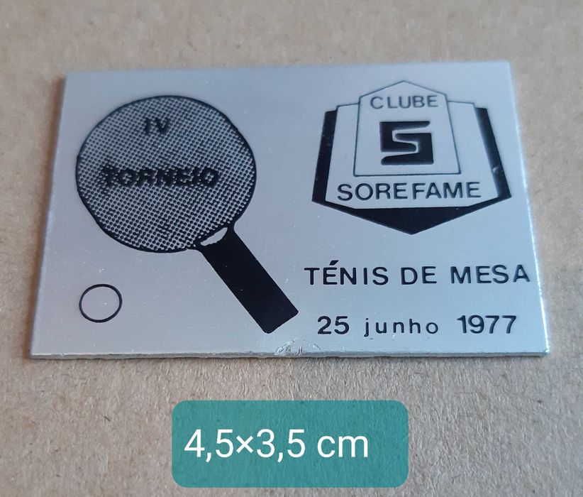 Antiga Placa/Medalha "Sorefame" 1977