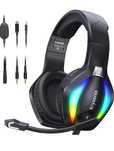 Krysenix PG1 zestaw słuchawkowy do gier z mikrofonem do PS4/PS5/PC