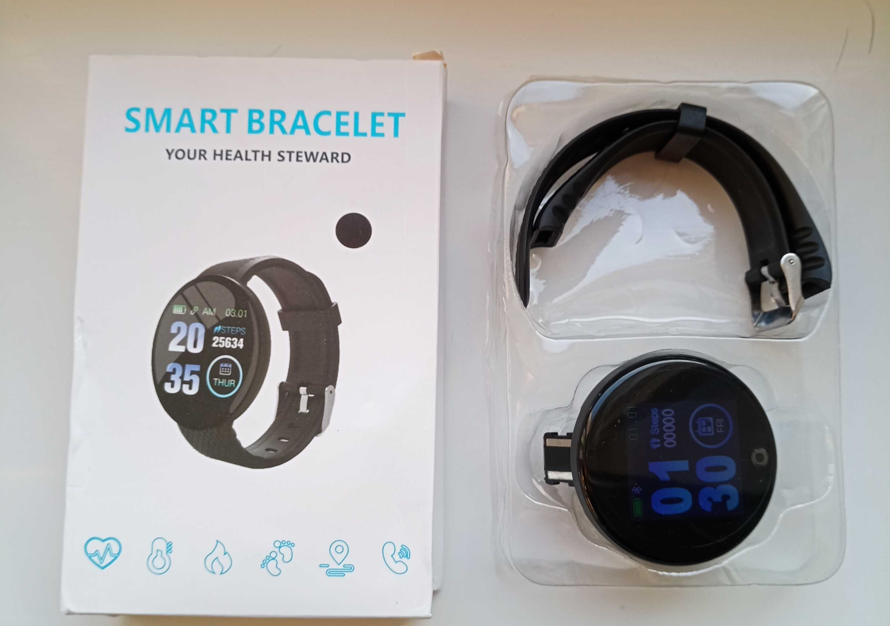 Smartwatch novo e embalado