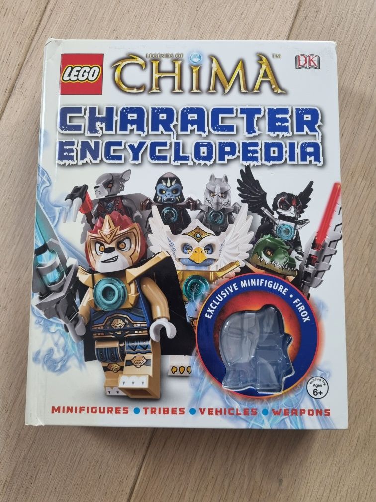 Lego Chima.  Encyklopedia postaci wersja angielska.