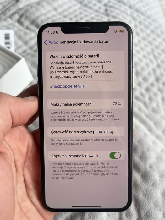 Iphone XS 64 GB - złoty