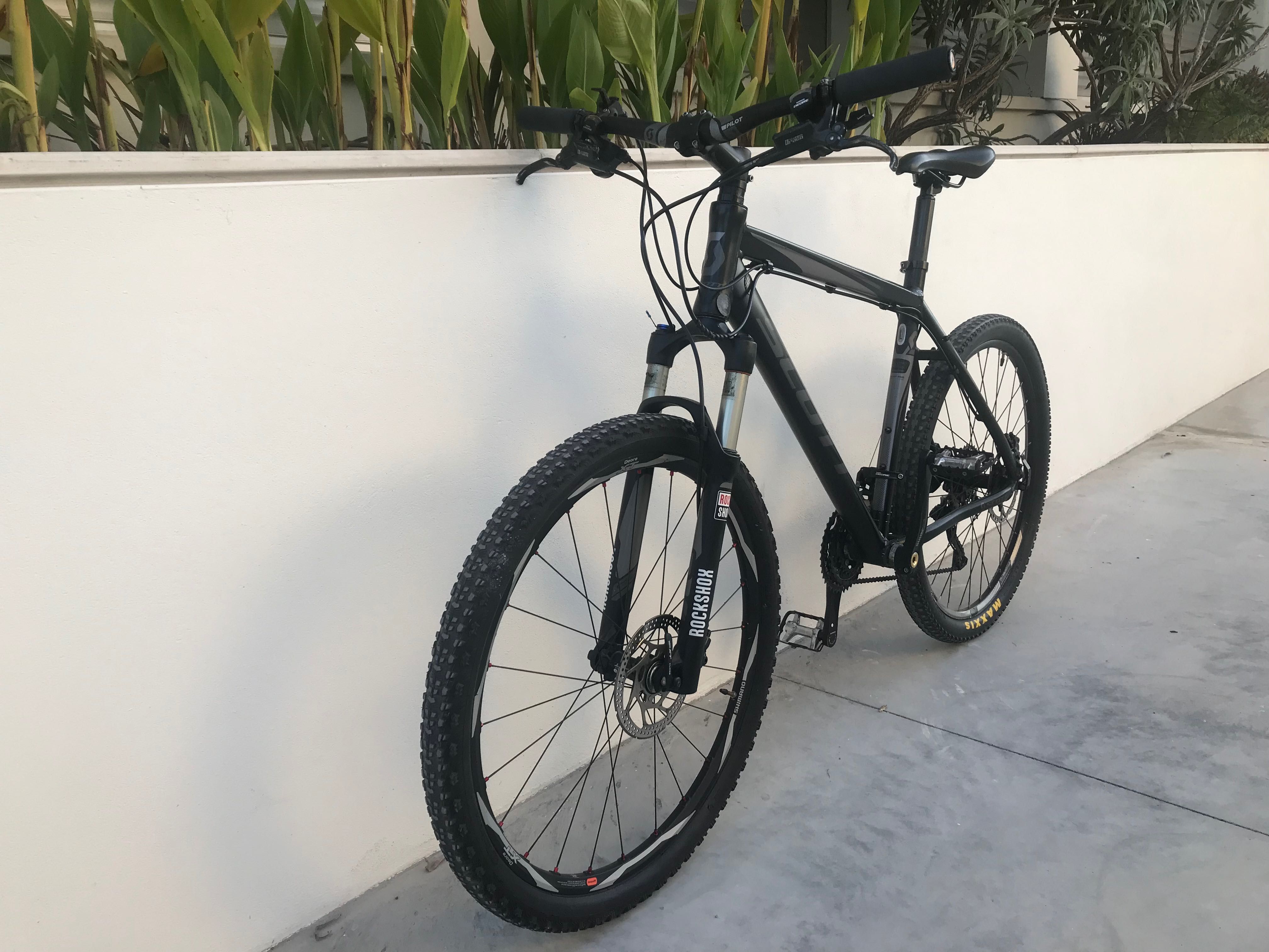 Bicicleta de btt scott