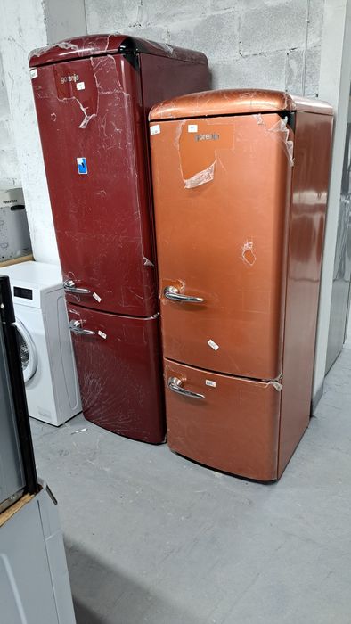 Яскравий ретро холодильник Gorenje wss43 доставка гарантія
