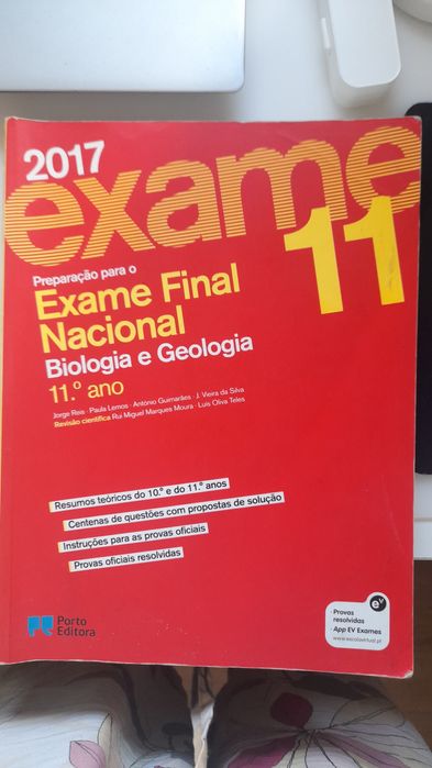 Livro Preparação Exame 2017 11° Biologia e Geologia