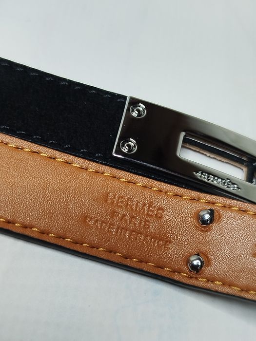 Тонкий жіночий ремінь ермес, модний шкіряний ремінь 2 см