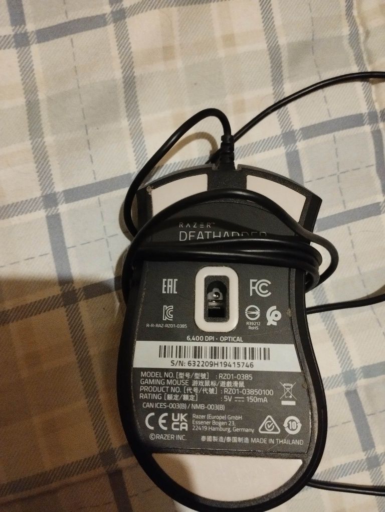 Vendo rato gaming