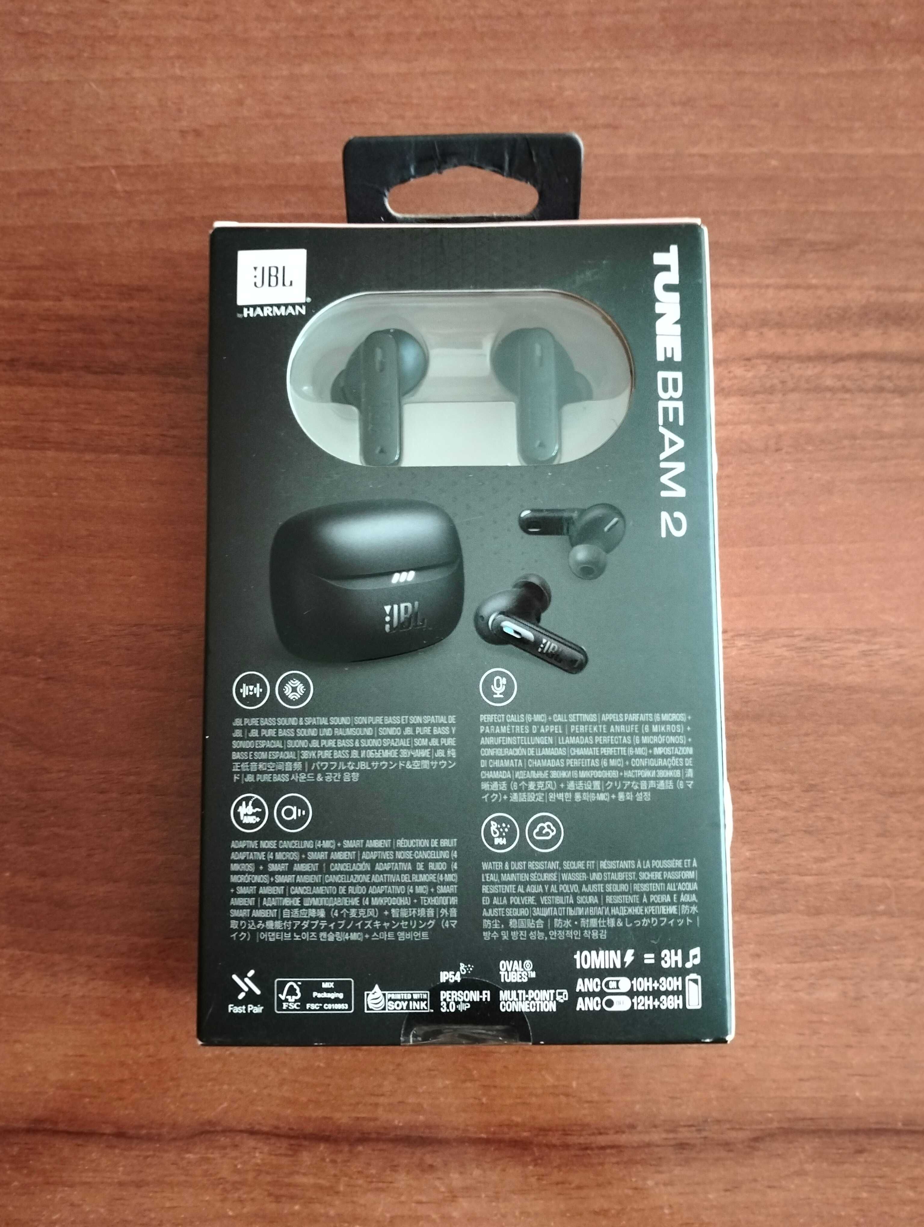 Słuchawki JBL Tune Beam 2 czarne
