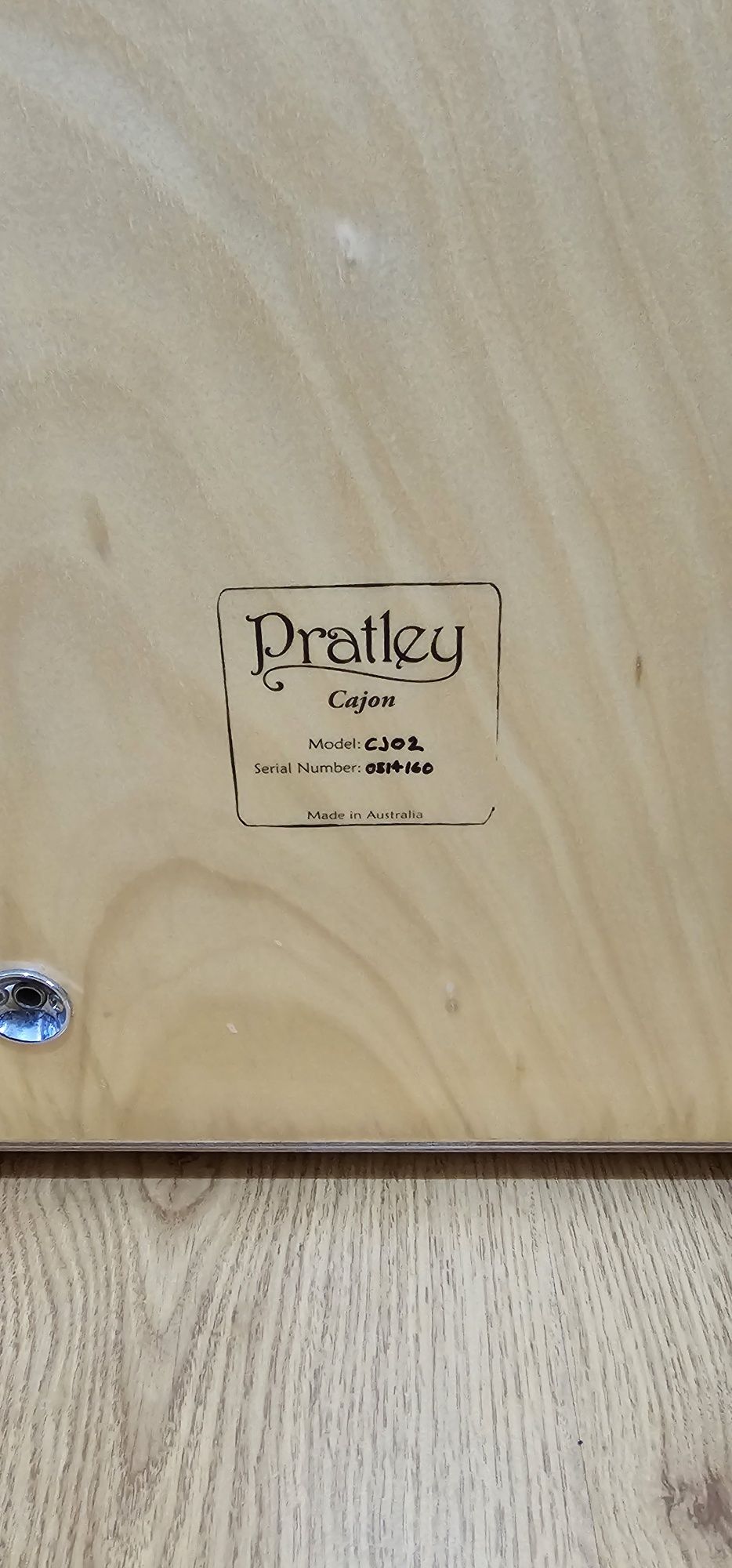 Cajón Electroacustico Pratley Performer CJ02