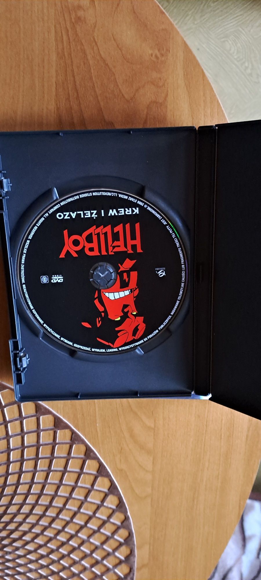 Hellboy Krew i Żelazo dvd