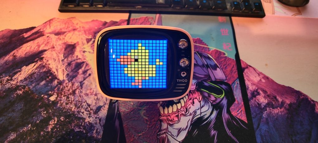 Divoom Tivoo - jak nowe, głośnik bluetooth Smart, Pixel art ekran LED