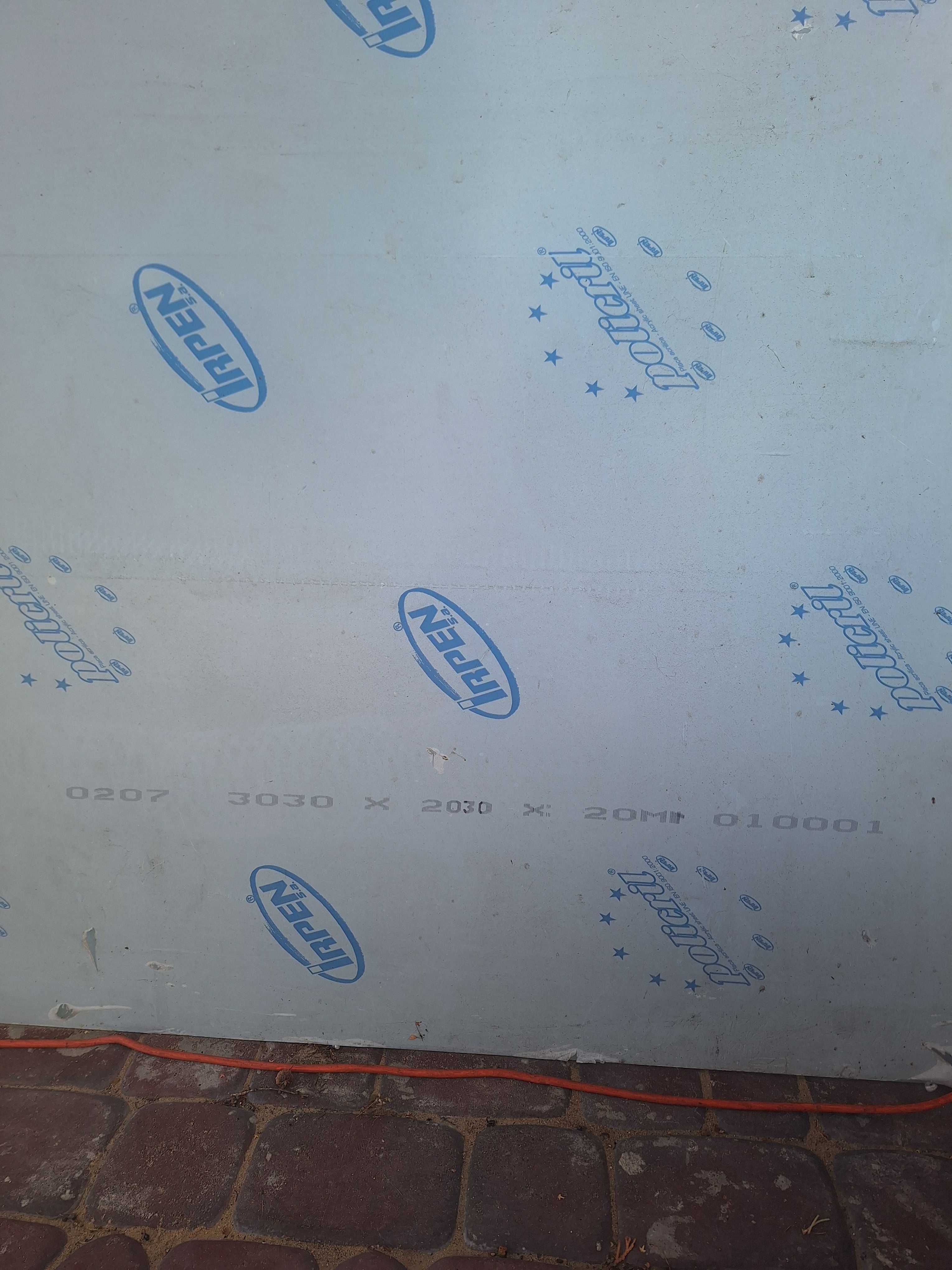 Poliwenglanity( Akryl] 2 tafle 3mx2m 20mm