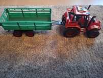 Traktor i naczepa zabawki zestaw