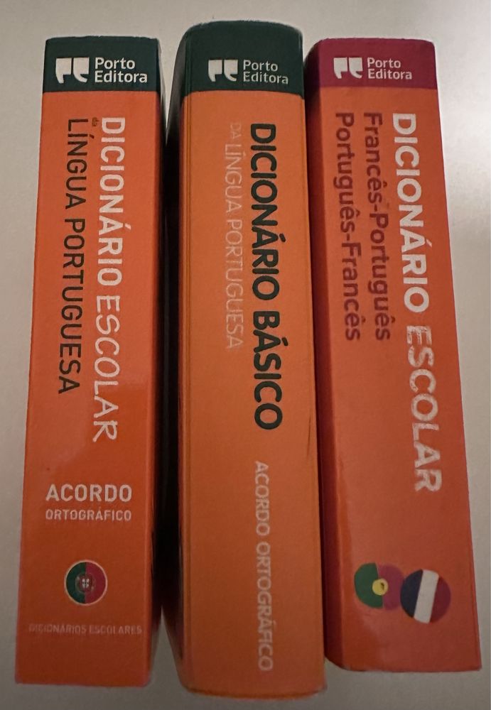 Dicionários Porto Editora Francês e Lingua Portuguesa