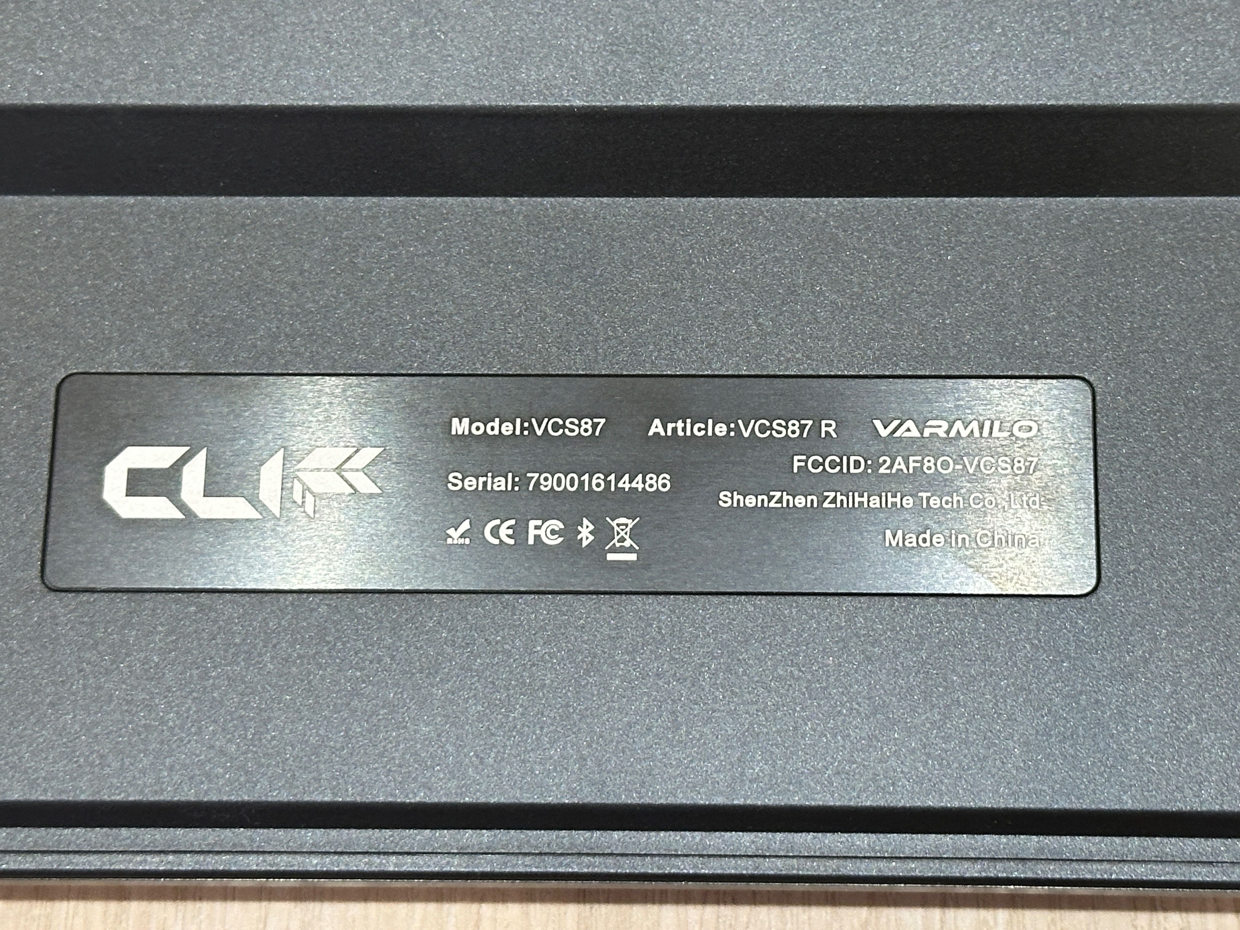 Varmilo Cliff Bot Lie TKL Triple Mode Bluetooth