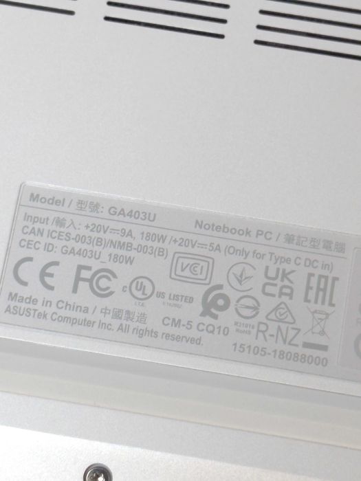 Zephyrus G14 3K OLED 120hz, R9 8945HS, RTX 4060, 16GB RAM, SSD 1TB