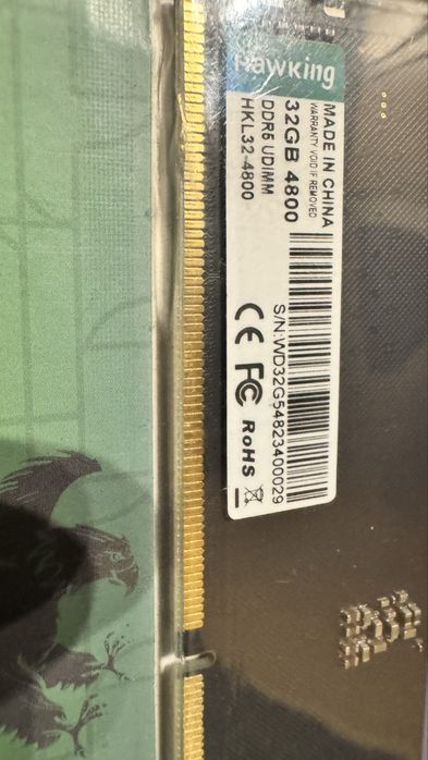 Troco 32GB DDR5 mais acerto  por 2x16