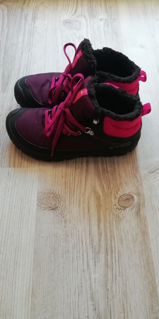 Zimowe buty Quechua Arpenaz 100 Warm rozm. 36