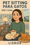 Petsitting de gatos e cães em lisboa